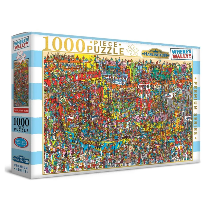 Harlington - Wheres Wally Toys Toys Toys 1000 Piece Jigsaw